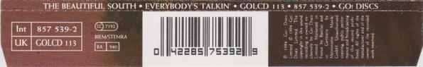 Beautiful South - Everybody's Talkin' - Cd