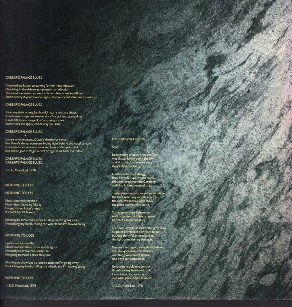 Uk (Prog/Rock Group) - Danger Money - Lp