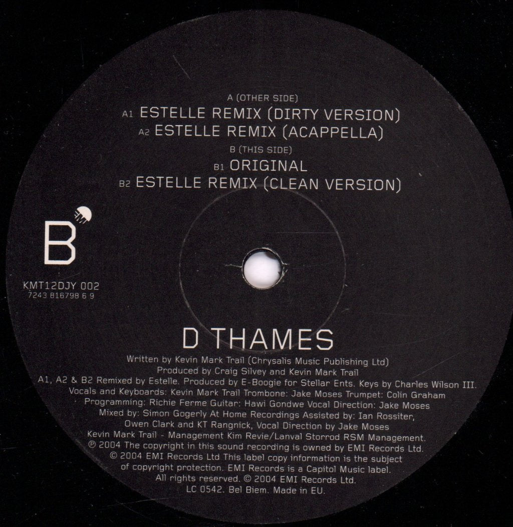 Kevin Mark Trail - D Thames - 12 Inch