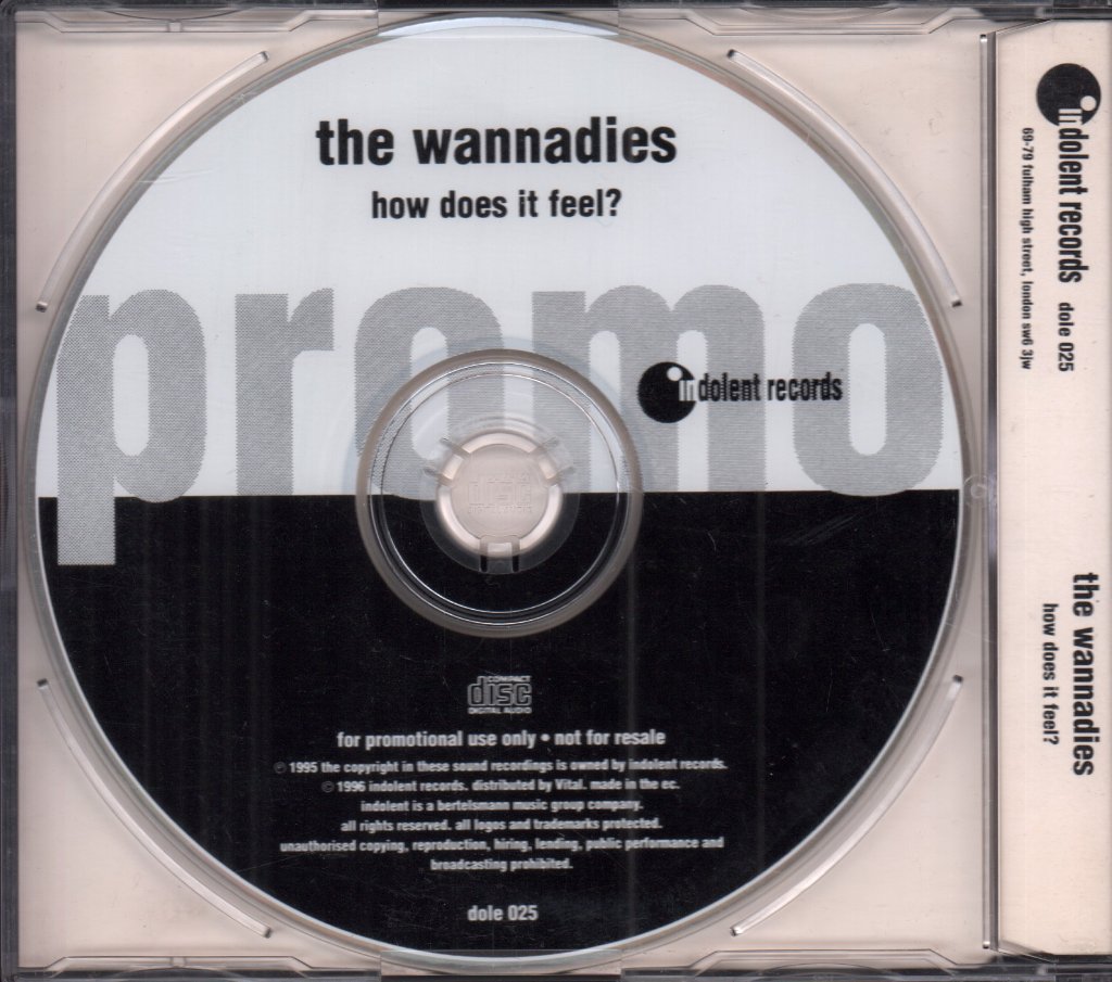 Wannadies - How Does It Feel - Cd