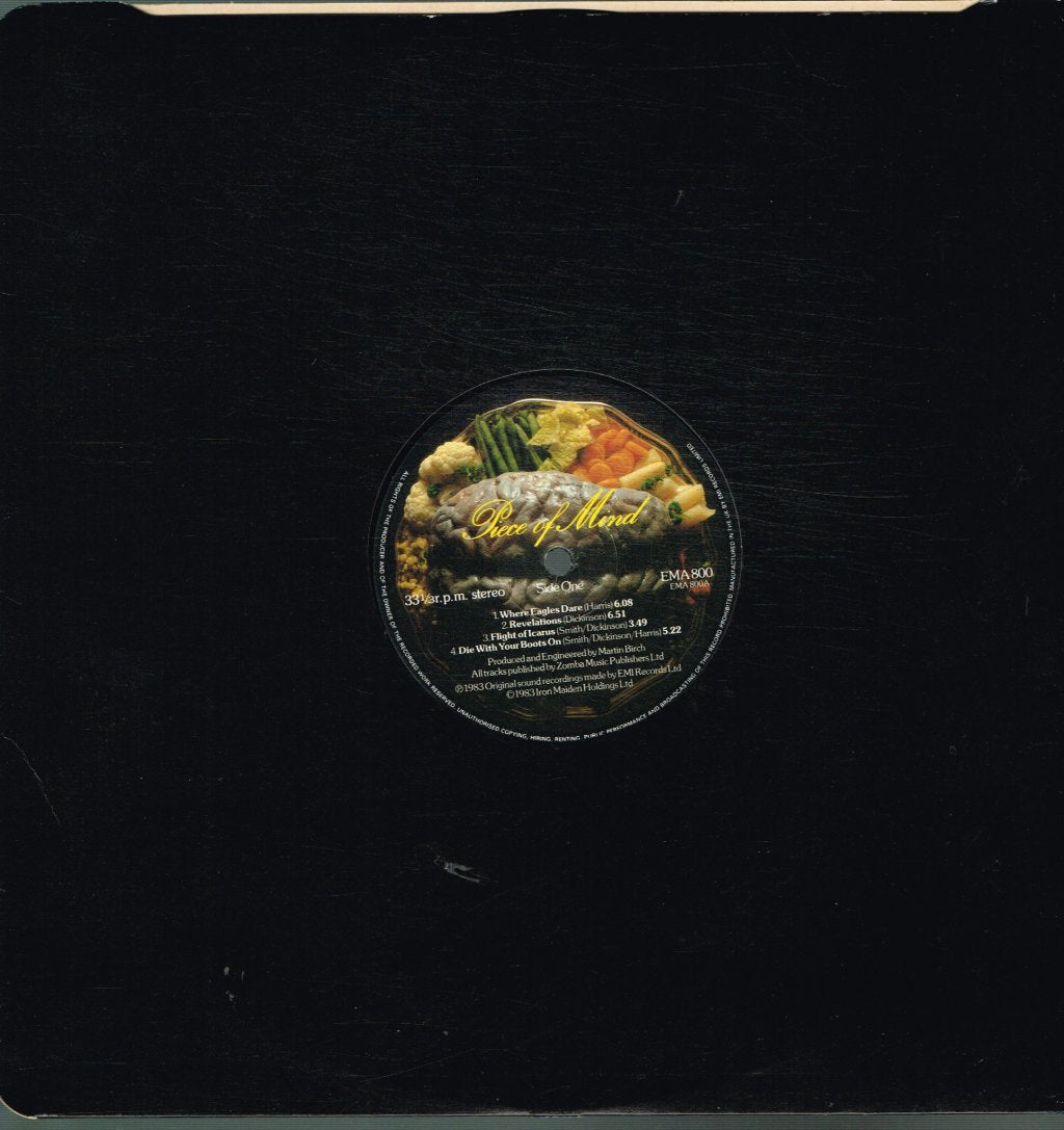 Iron Maiden - Piece Of Mind - Lp