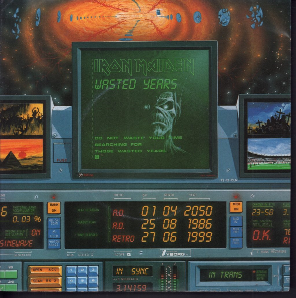 Iron Maiden - Wasted Years - 7 Inch