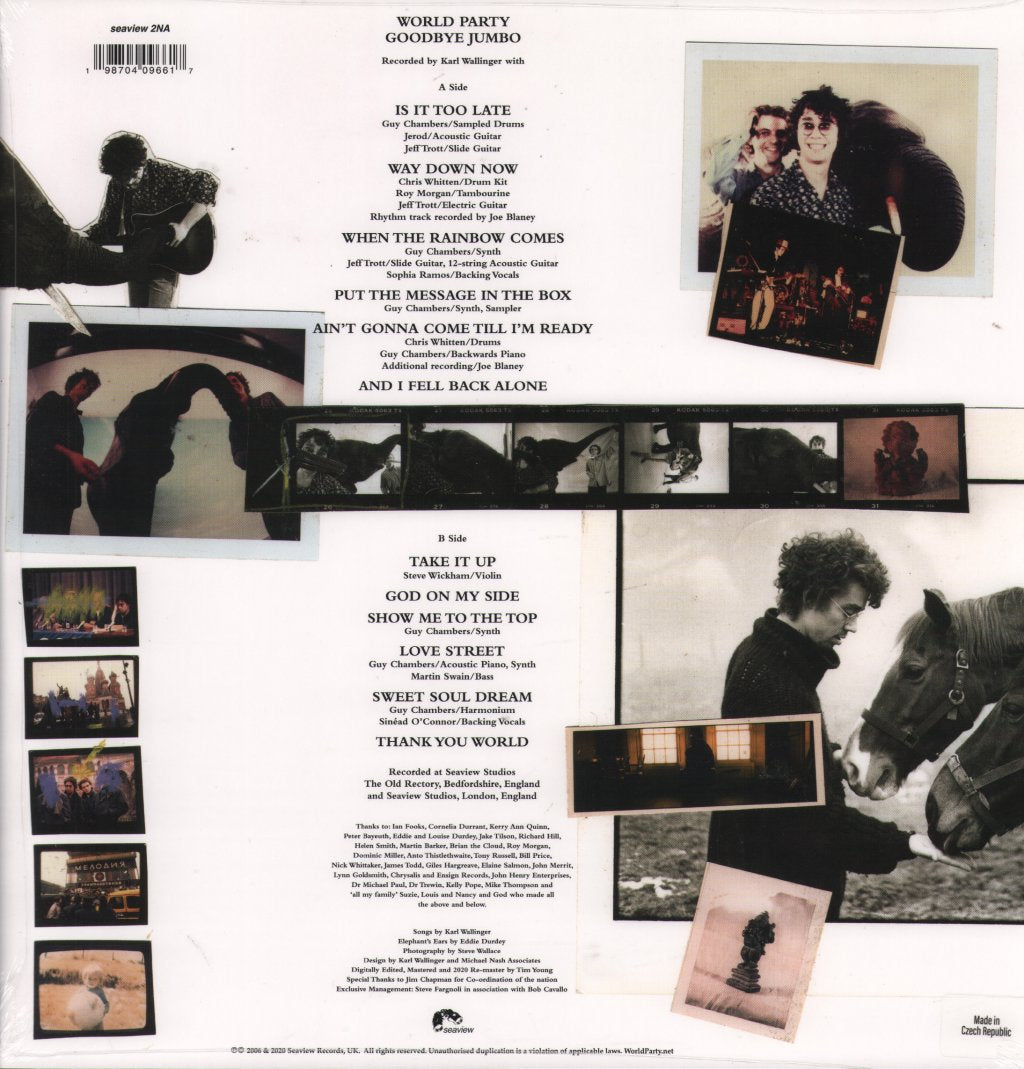 World Party - Goodbye Jumbo (National Album Day 2024) - Lp