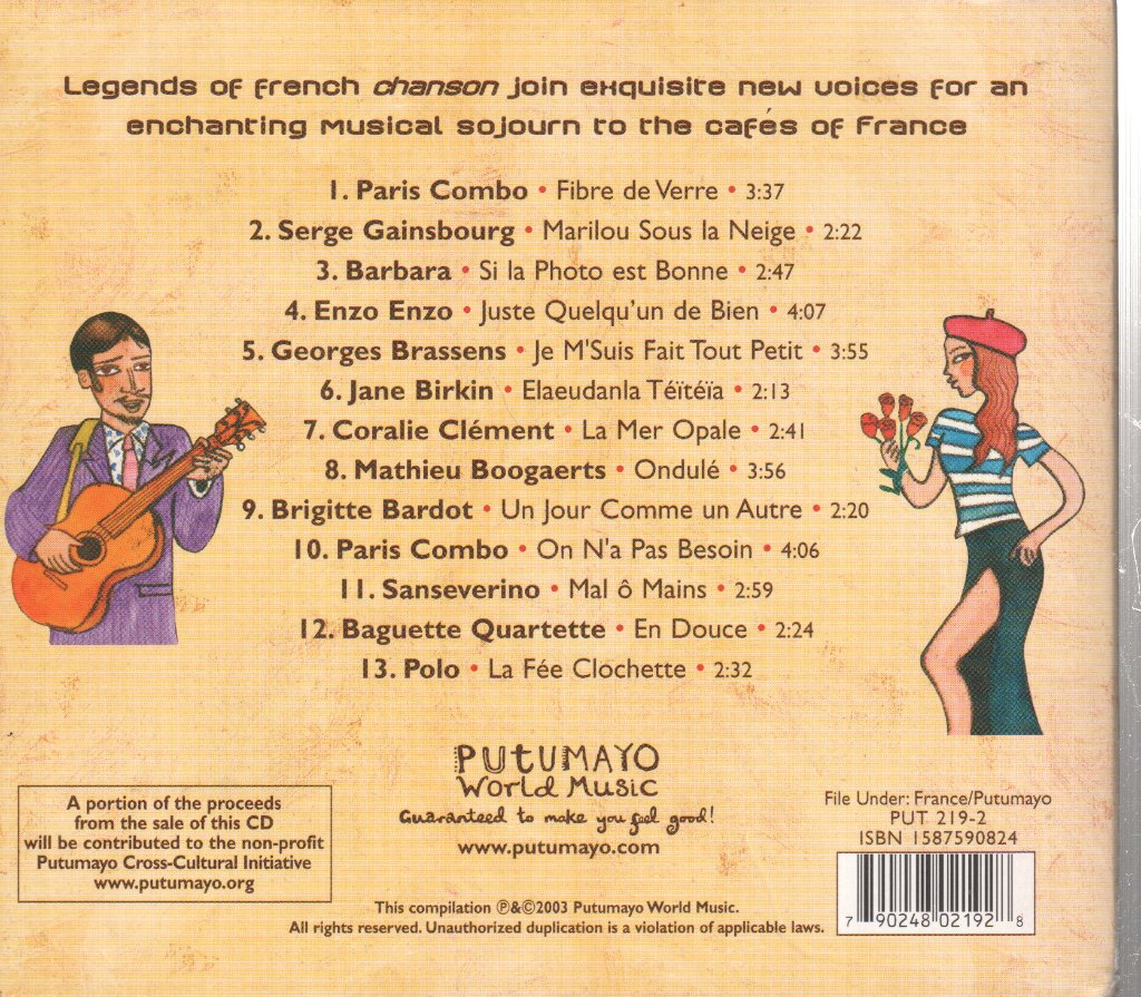 Various Artists - French Café - Cd