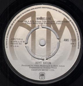 Hoyt Axton - Maybelline - 7 Inch