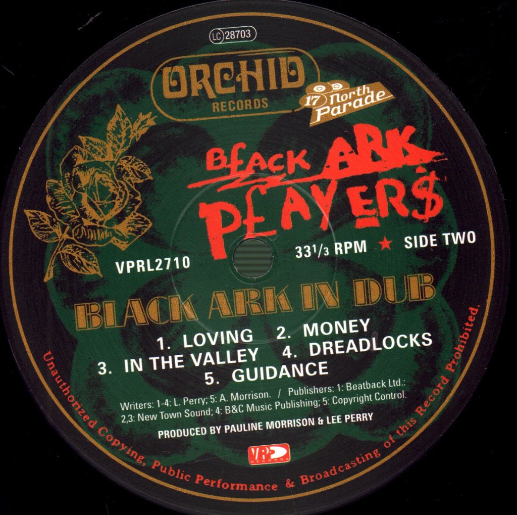 Black Ark Players - Black Ark In Dub - Lp
