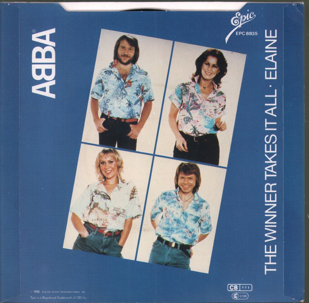 ABBA - Winner Takes It All - 7 Inch