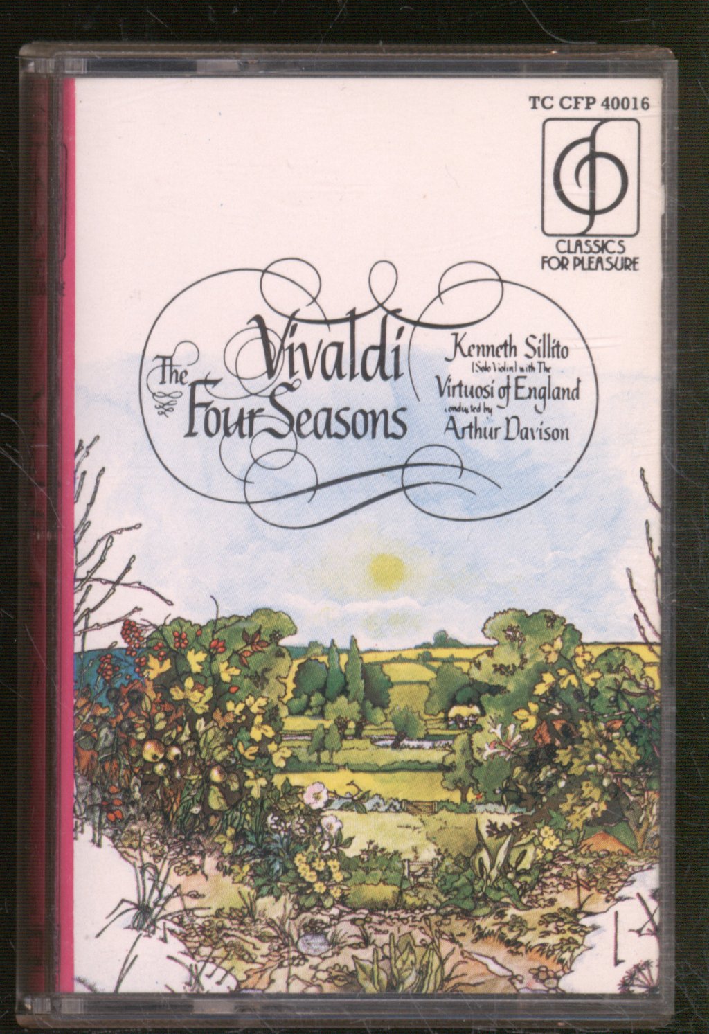 Arthur Davison, The Virtuosi Of England, Kenneth Sillito - Vivaldi - Four Seasons - Cassette