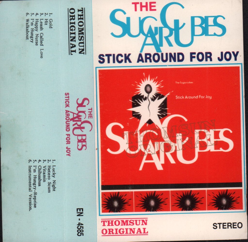 Sugarcubes - Stick Around For Joy - Cassette