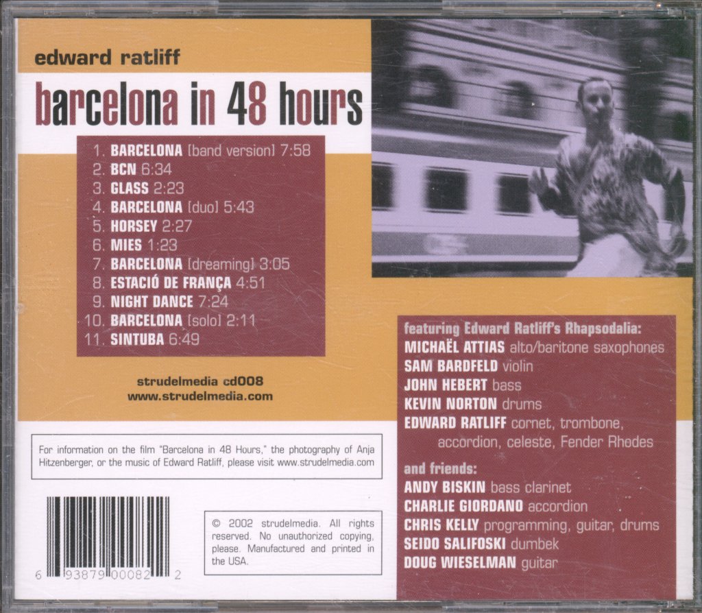Edward Ratliff - Barcelona In 48 Hours - Cd