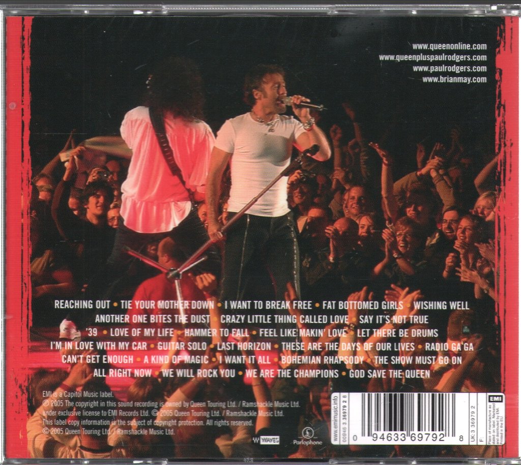 Queen - Return Of The Champions - Double Cd