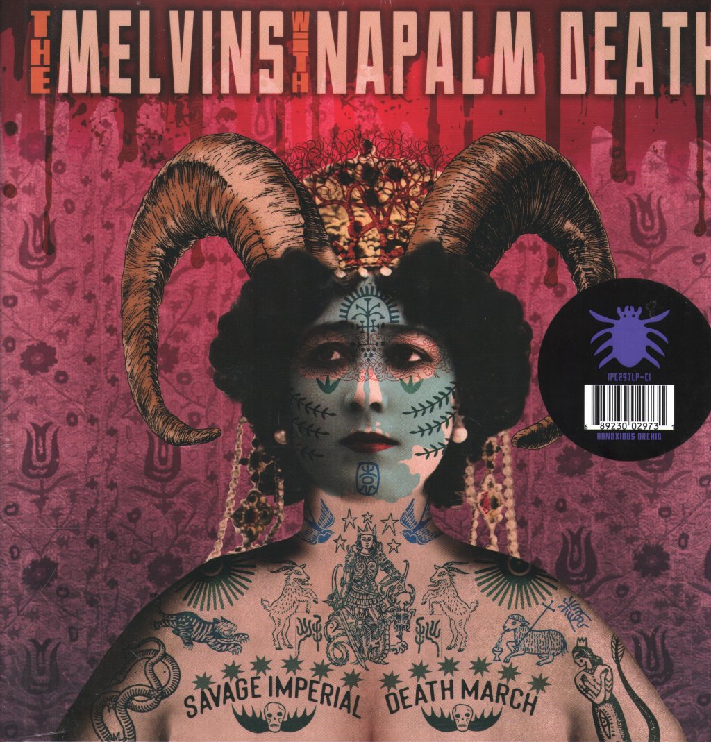 Melvins with Napalm Death - Savage Imperial Death March - Lp