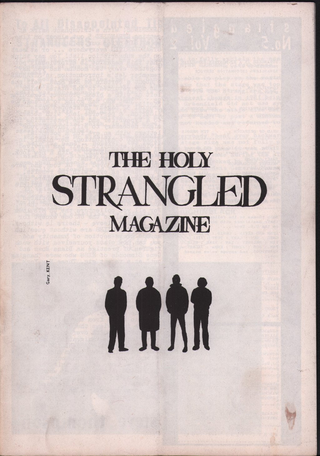 Stranglers - Strangled Volume 2 Number 5 - Fanzine
