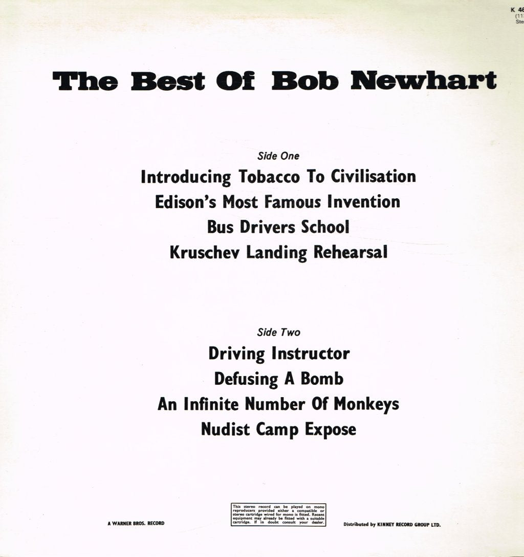 Bob Newhart - Best Of - Lp