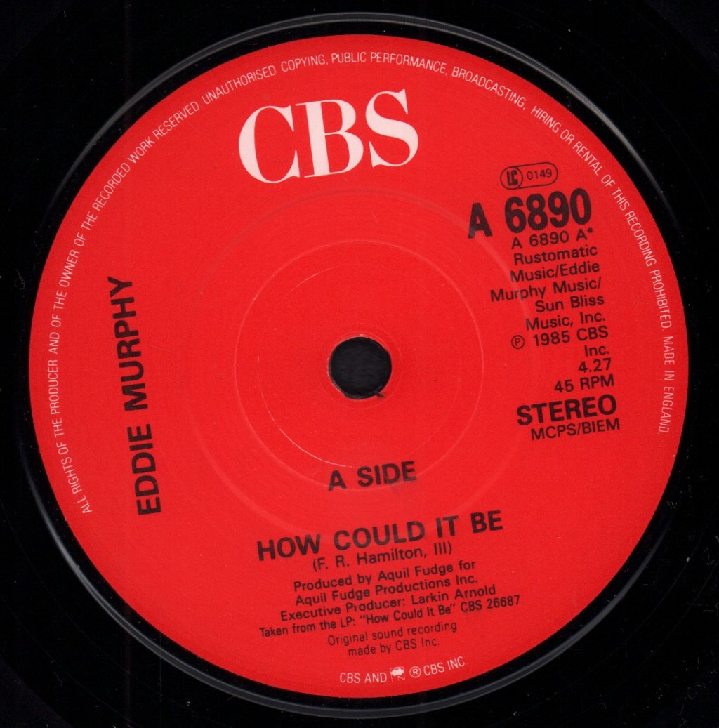 Eddie Murphy - How Could It Be - 7 Inch