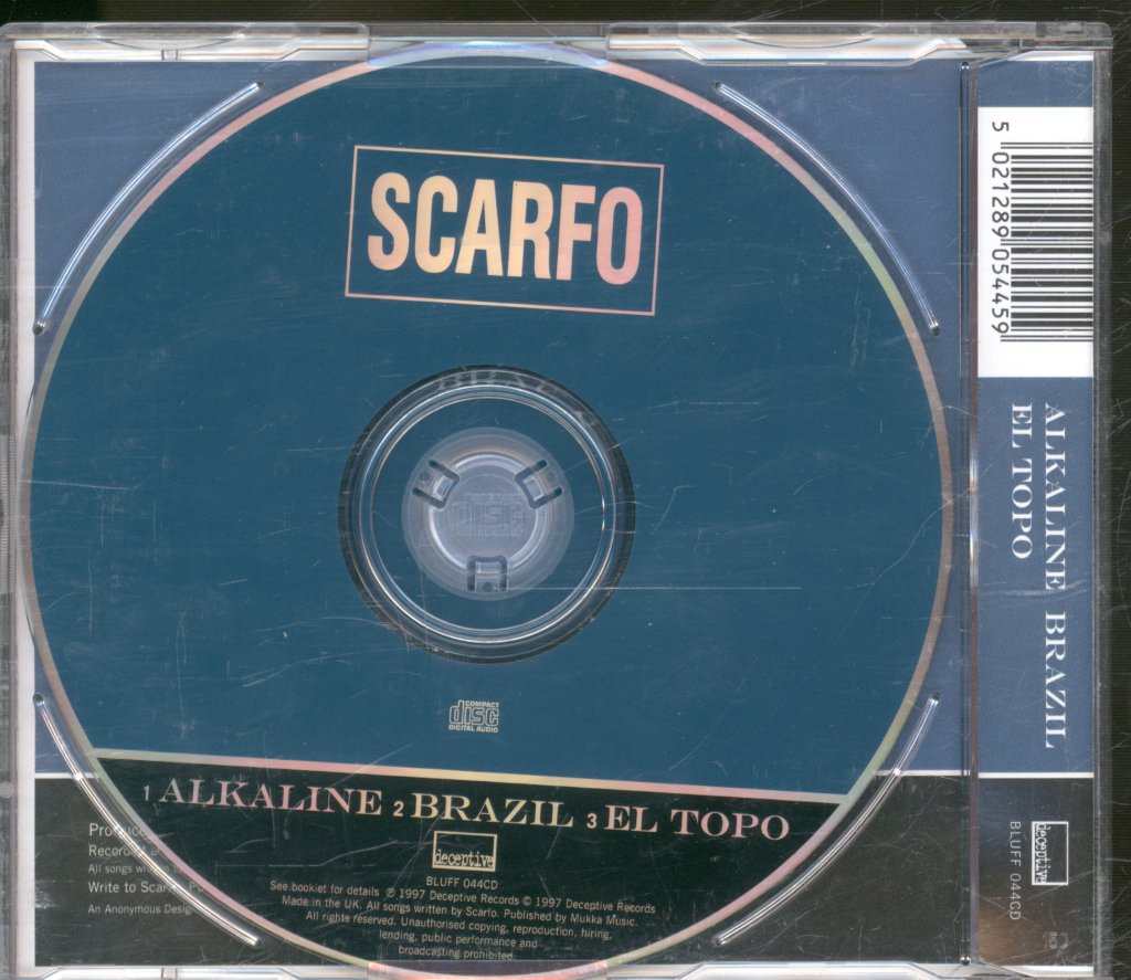 Scarfo - Alkaline - Cd