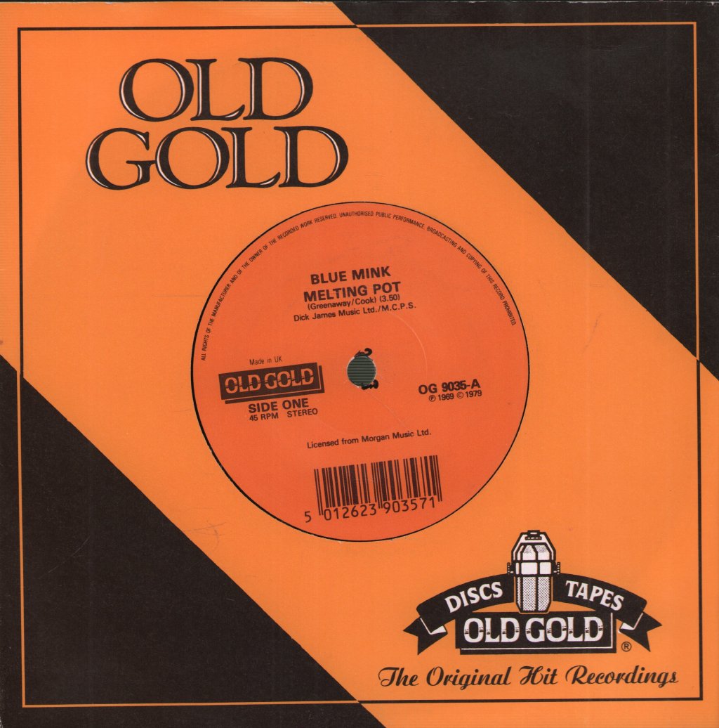 Blue Mink - Melting Pot - 7 Inch
