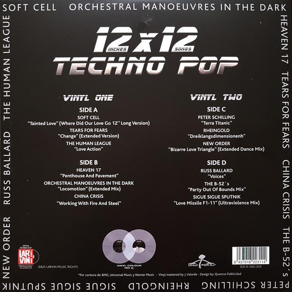 Various Artists - 12 Inches X 12 Songs Techno Pop - Double Lp