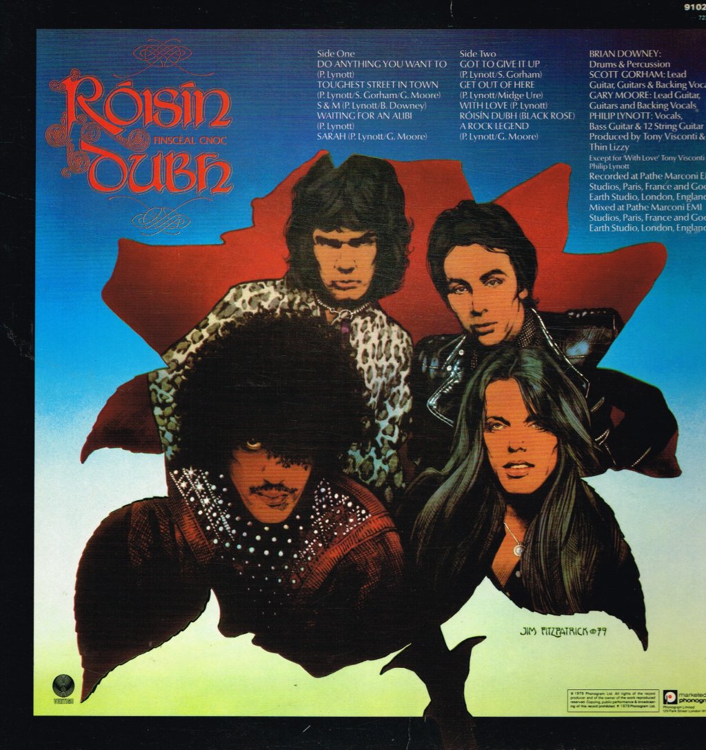 Thin Lizzy - Black Rose - Lp
