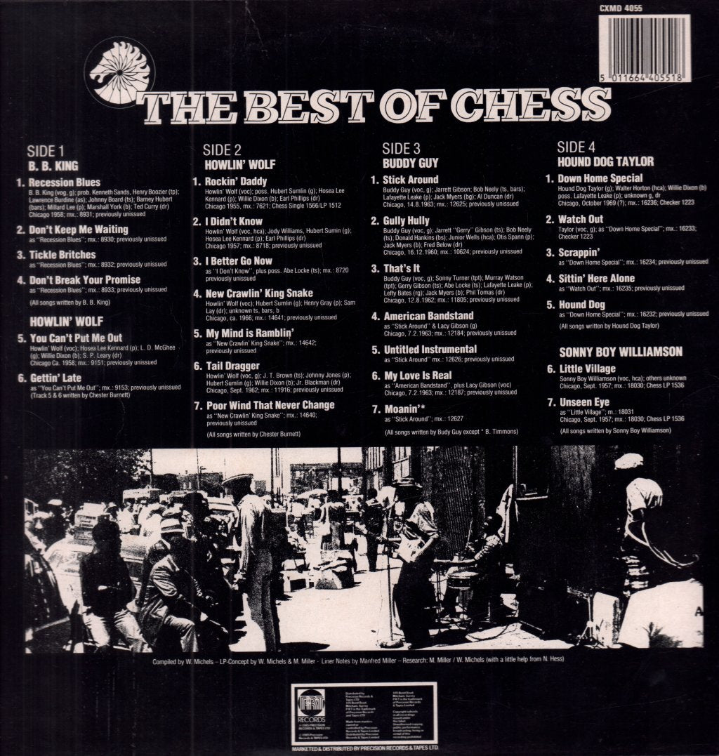 Various Artists - Blues Rarities The Best Of Chess - Double Lp