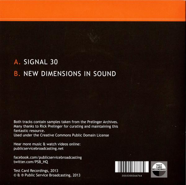 Public Service Broadcasting - Signal 30 - 7 Inch