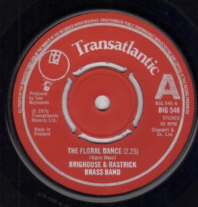 Brighouse And Rastrick Band - Floral Dance - 7 Inch
