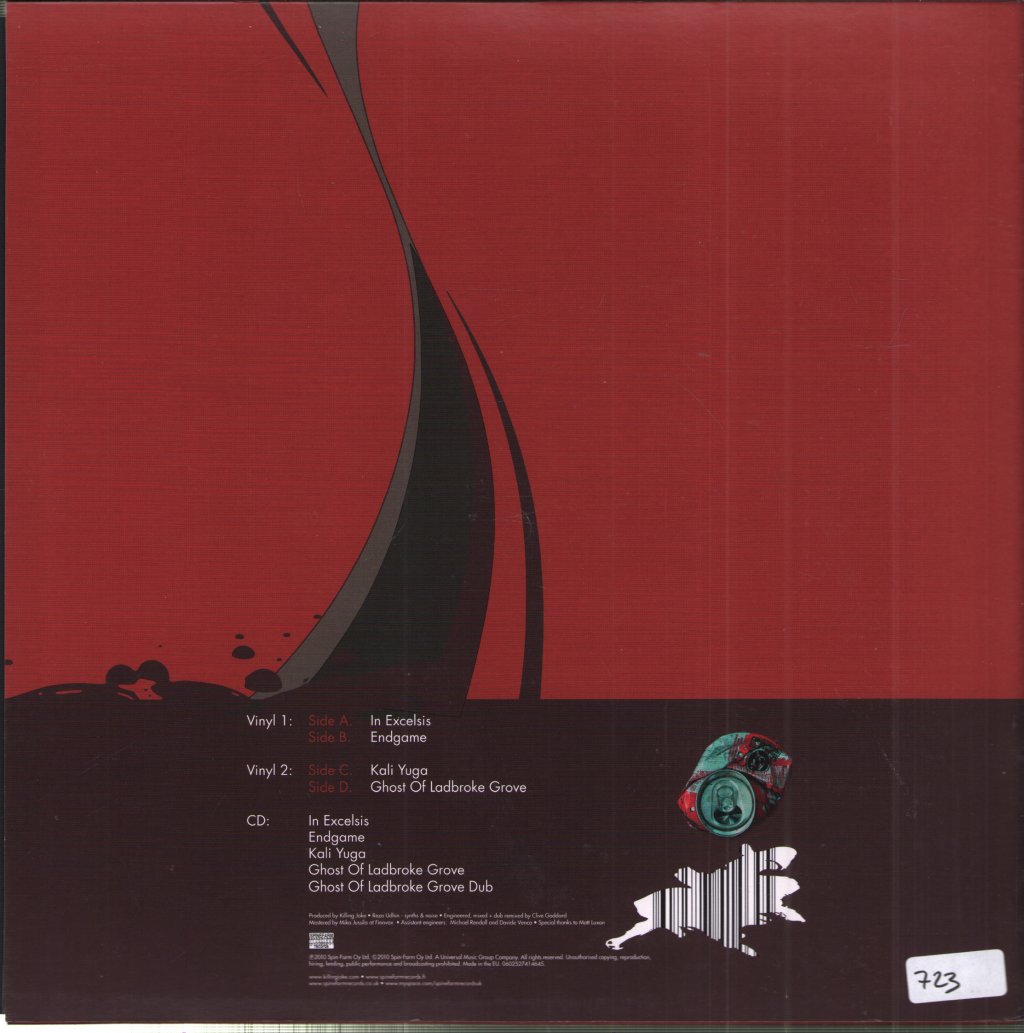 Killing Joke - In Excelsis - Double 10 Inch