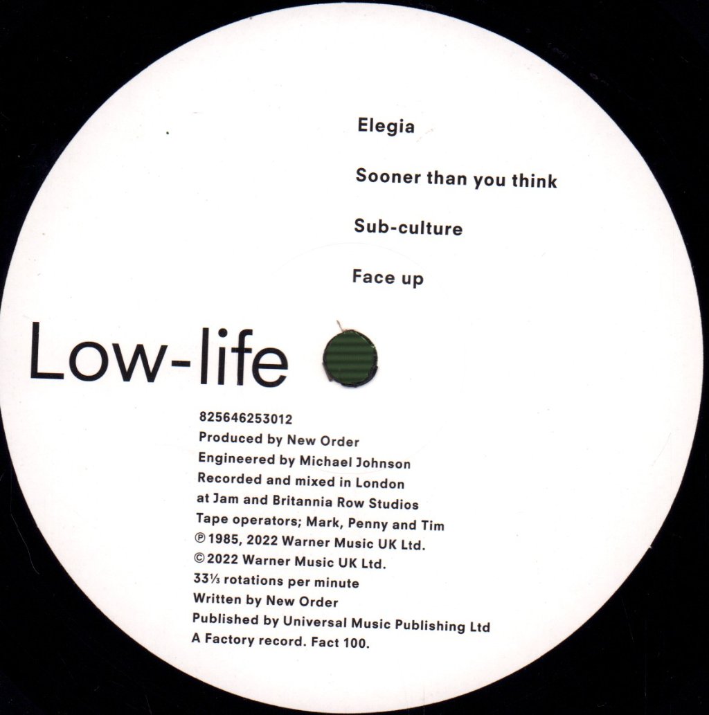 New Order - Low-Life - Lp