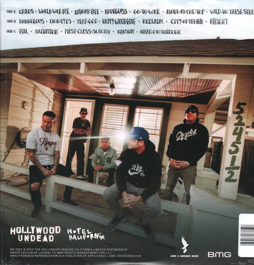 Hollywood Undead - Hotel Kalifornia (Deluxe Version) - Double Lp