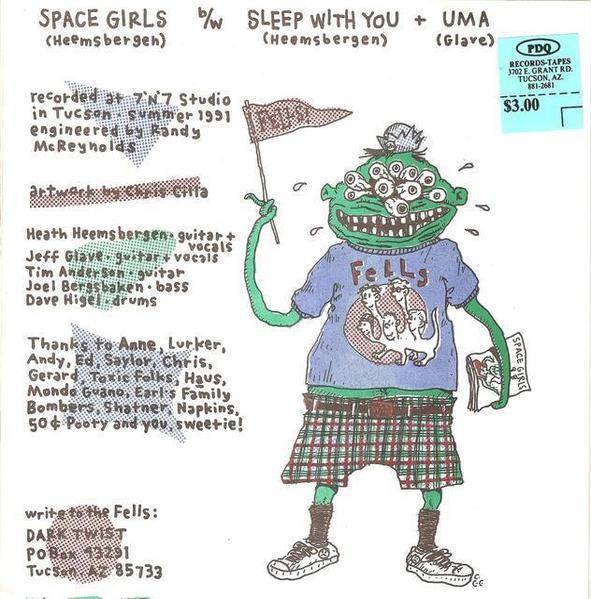 Fells - Space Girls - 7 Inch