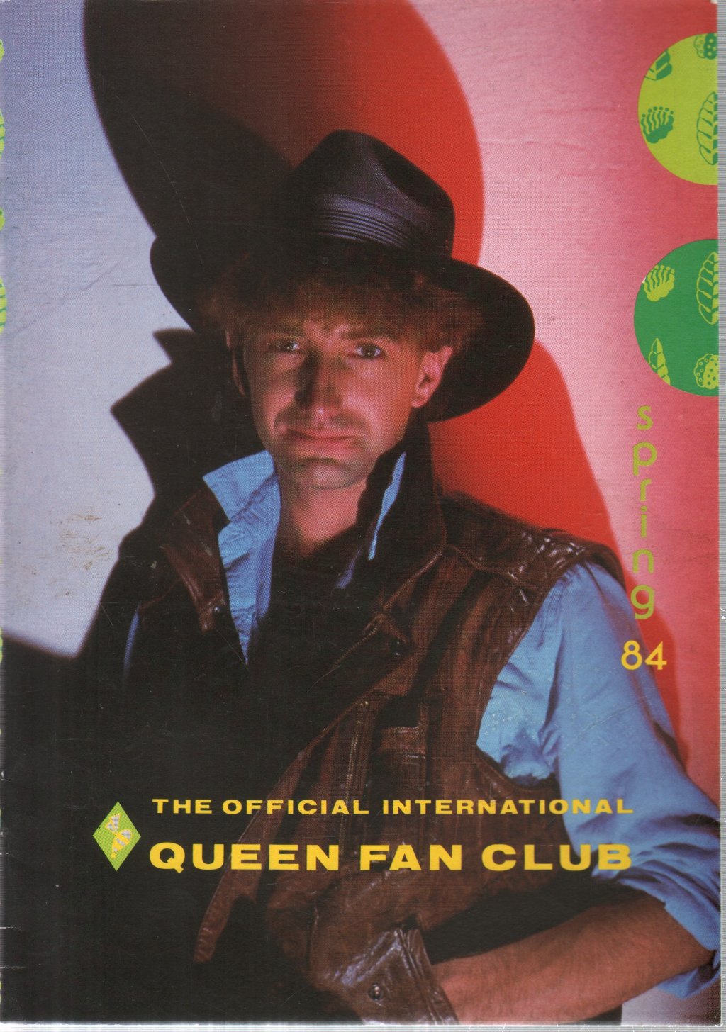 Queen - Official International Queen Fan Club Spring 1984 - Fanzine
