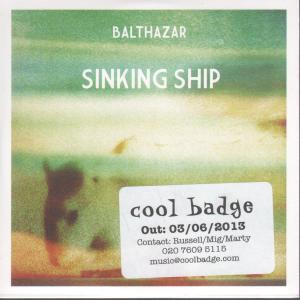 Balthazar - Sinking Ship - Cd