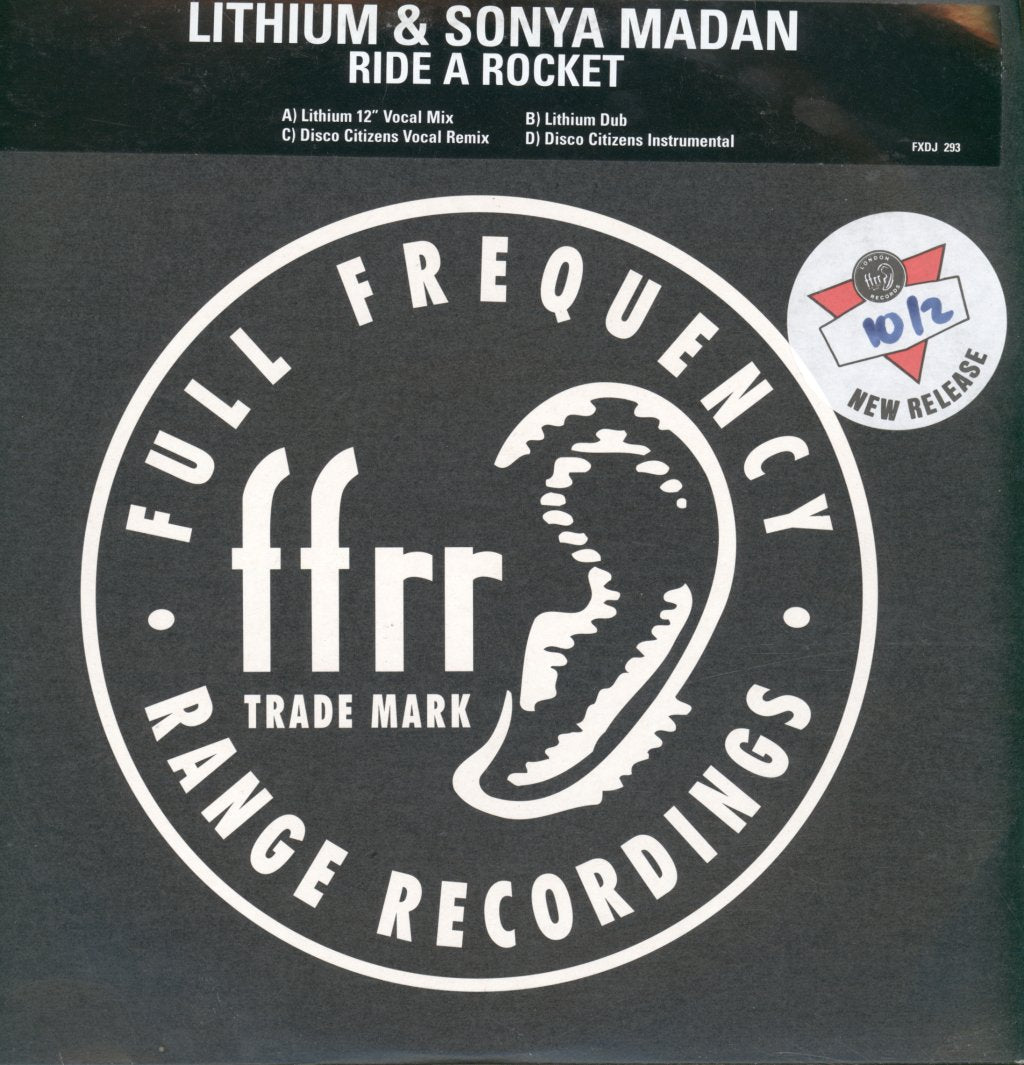 Lithium And Sonya Madan - Ride A Rocket - Double 12 Inch