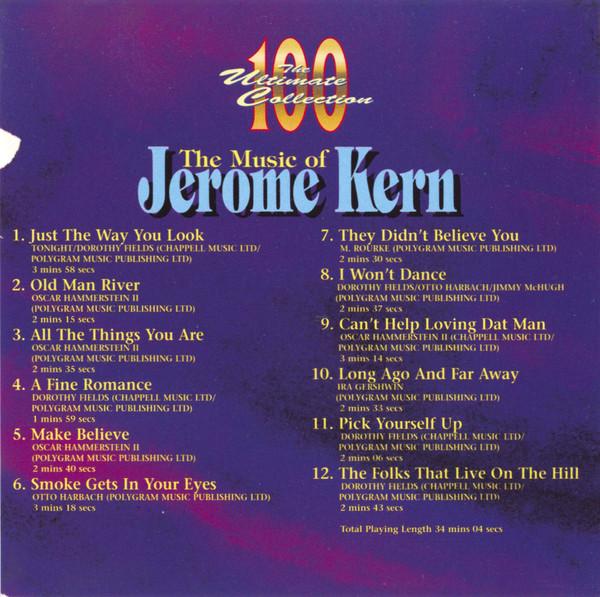 Jerome Kern - Music Of Jerome Kern - Cd