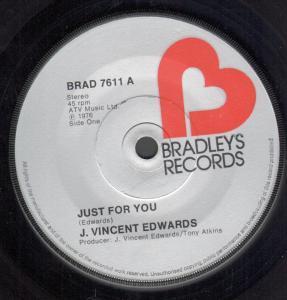 J.vincent Edwards - Just For You - 7 Inch