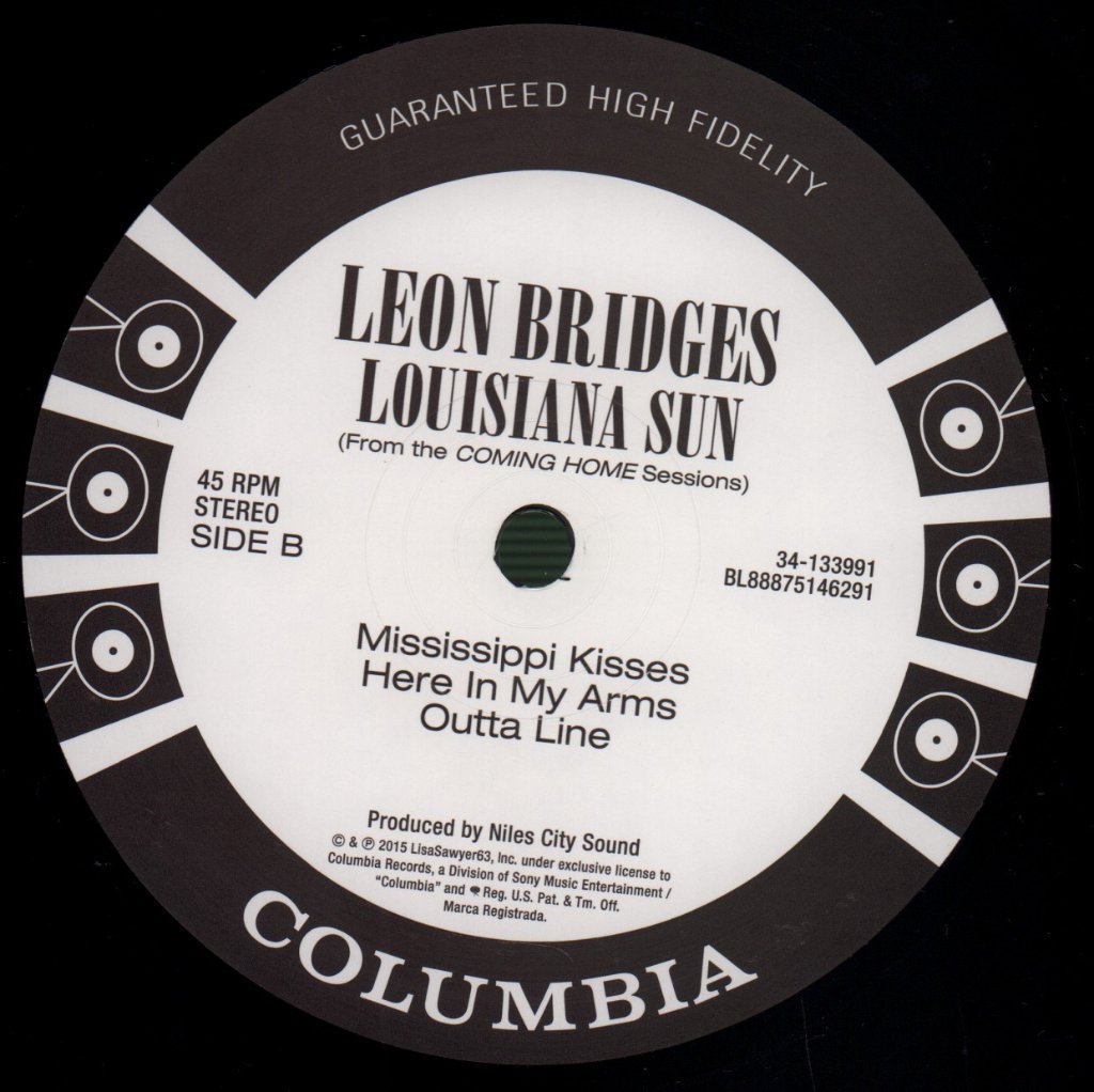Leon Bridges - Louisiana Sun (From The Coming Home Sessions) - 10 Inch