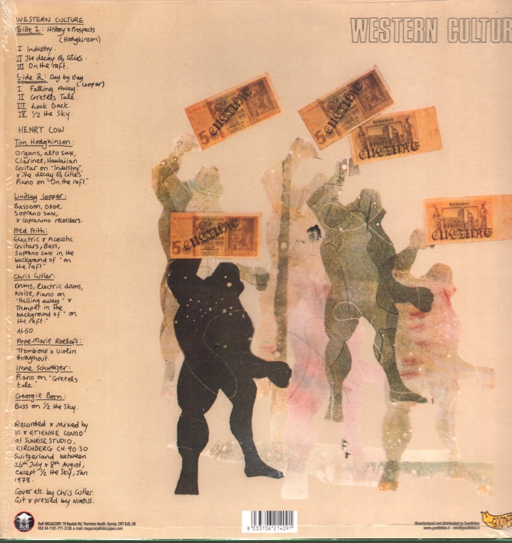 Henry Cow - Western Culture - Lp