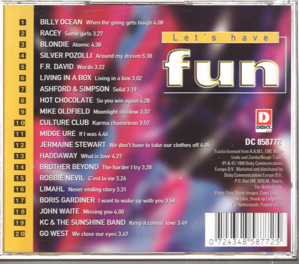 Various Artists - Let's Have Fun - Cd