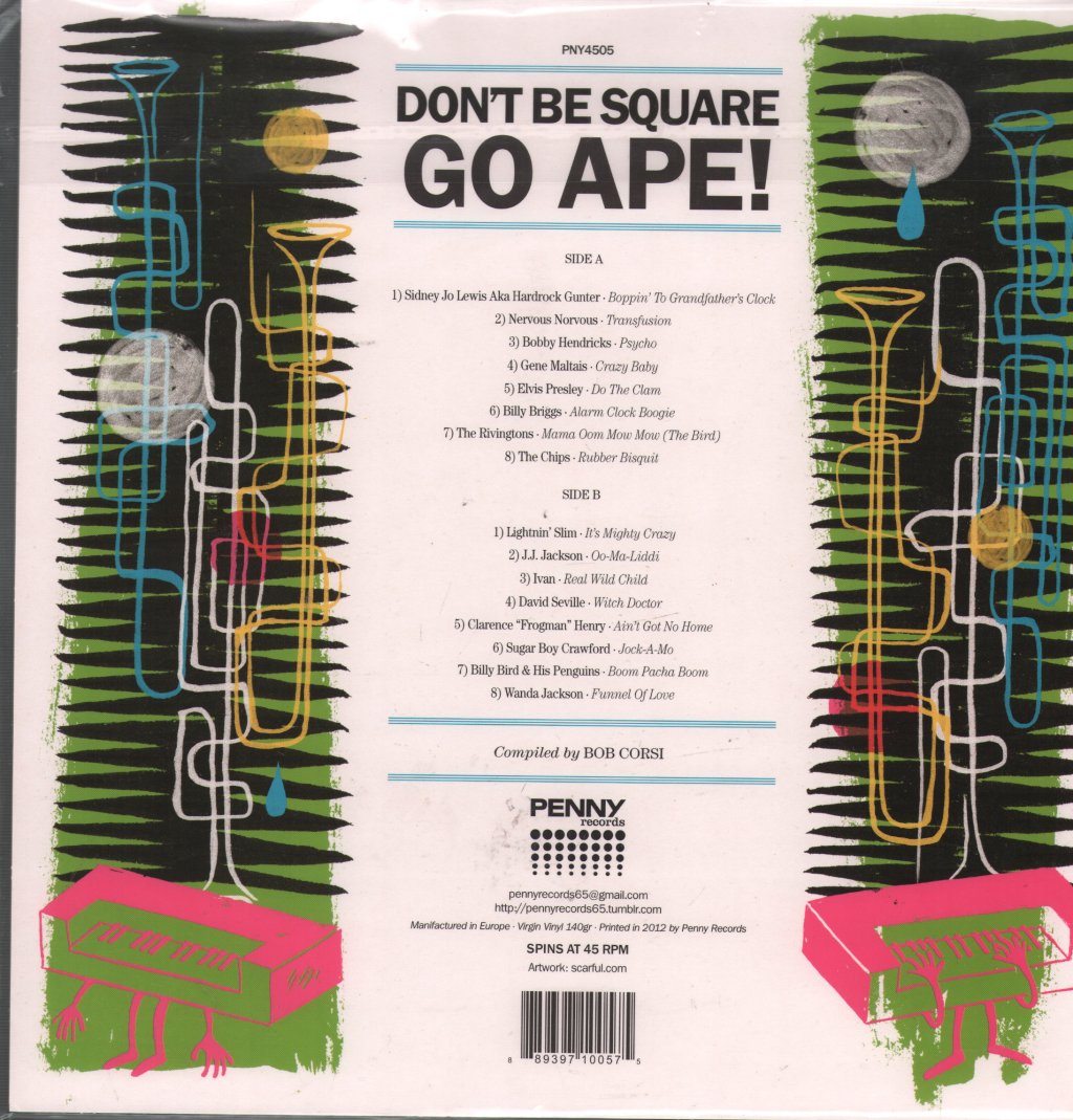Various Artists - Don't Be Square - Go Ape! - Lp