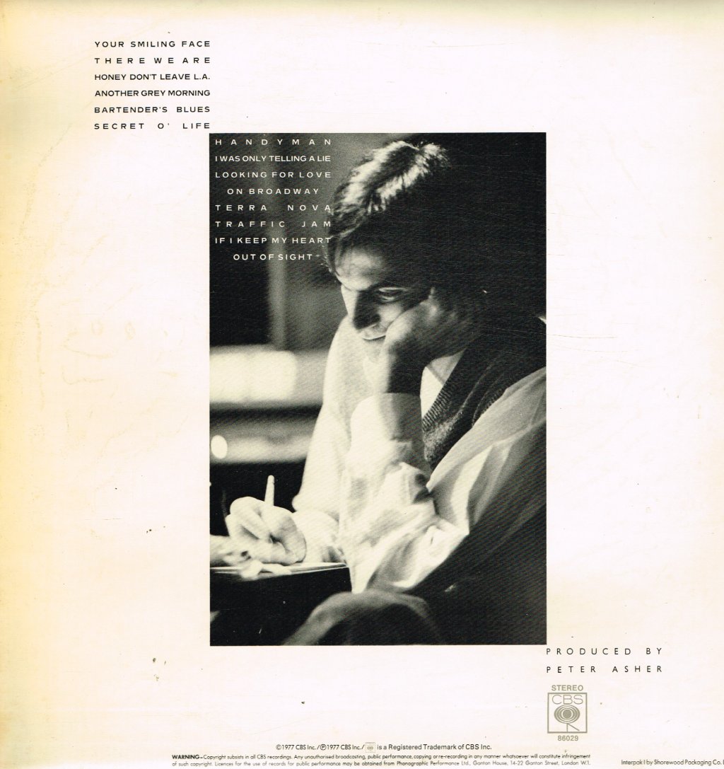 James Taylor - Jt - Lp