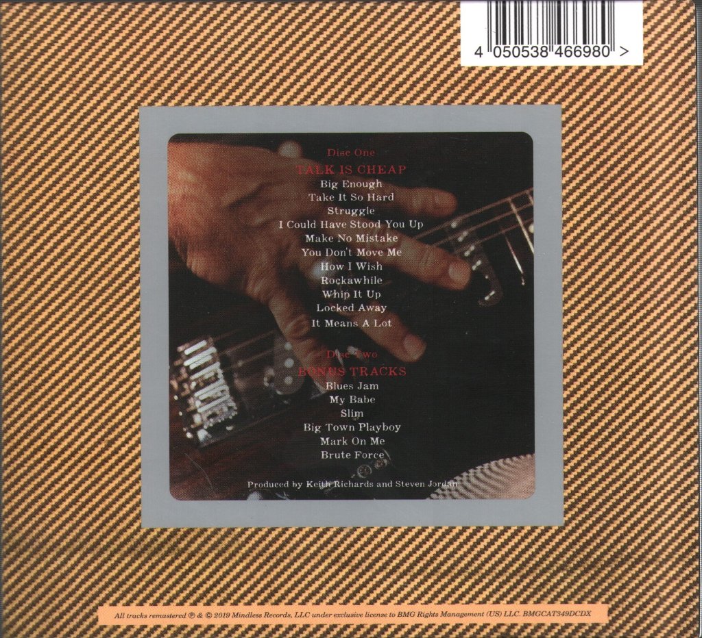 Keith Richards - Talk Is Cheap - Double Cd