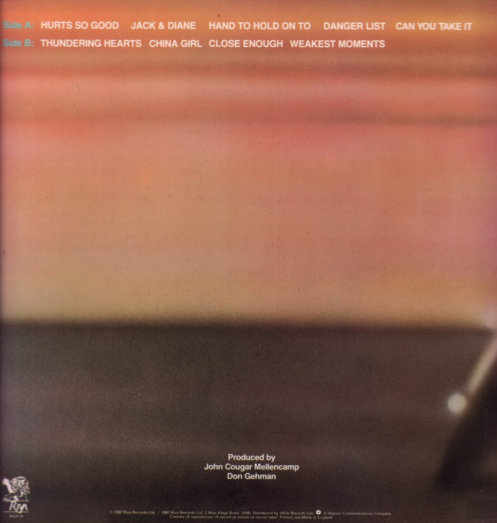 John Cougar - American Fool - Lp