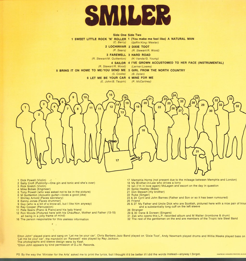 Rod Stewart - Smiler - Lp