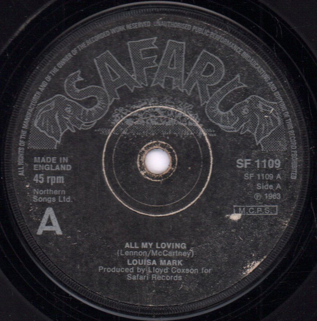 Louisa Mark - All My Loving - 7 Inch