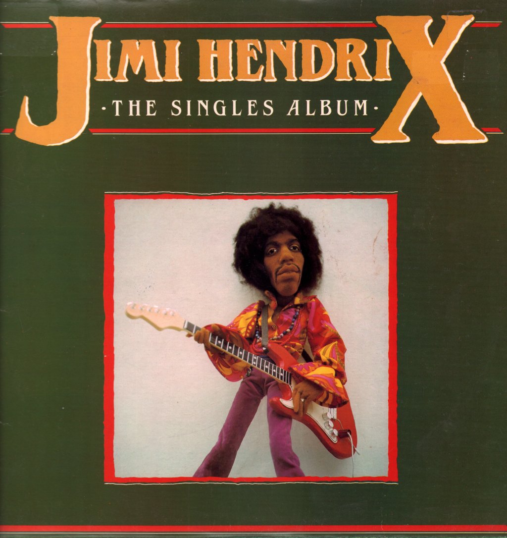 Jimi Hendrix - Singles Album - Double Lp