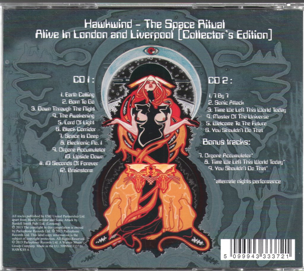 Hawkwind - Space Ritual - Double Cd