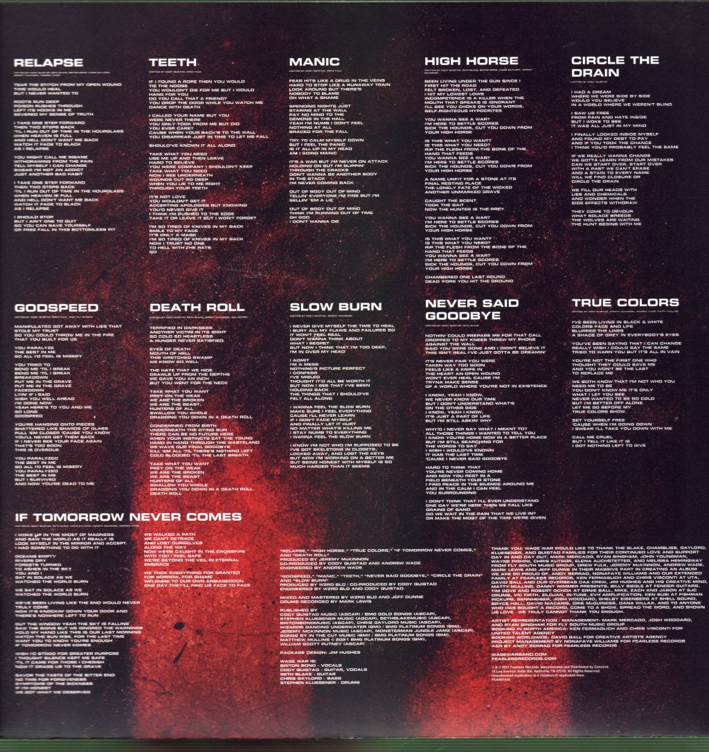 Wage War - Manic - Lp