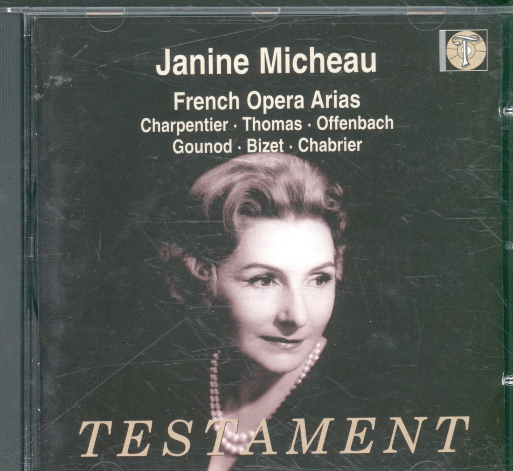 Janine Micheau - French Opera Arias - Cd