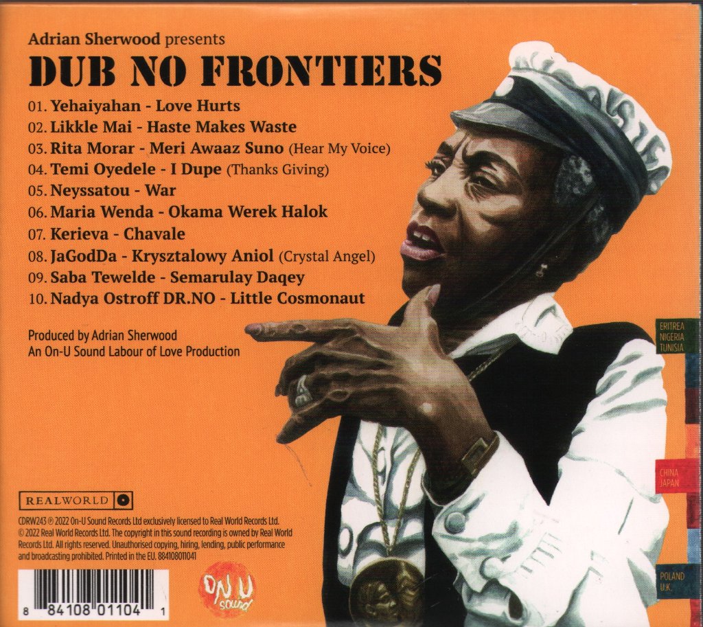 Various Artists - Adrian Sherwood Presents Dub No Frontiers - Cd