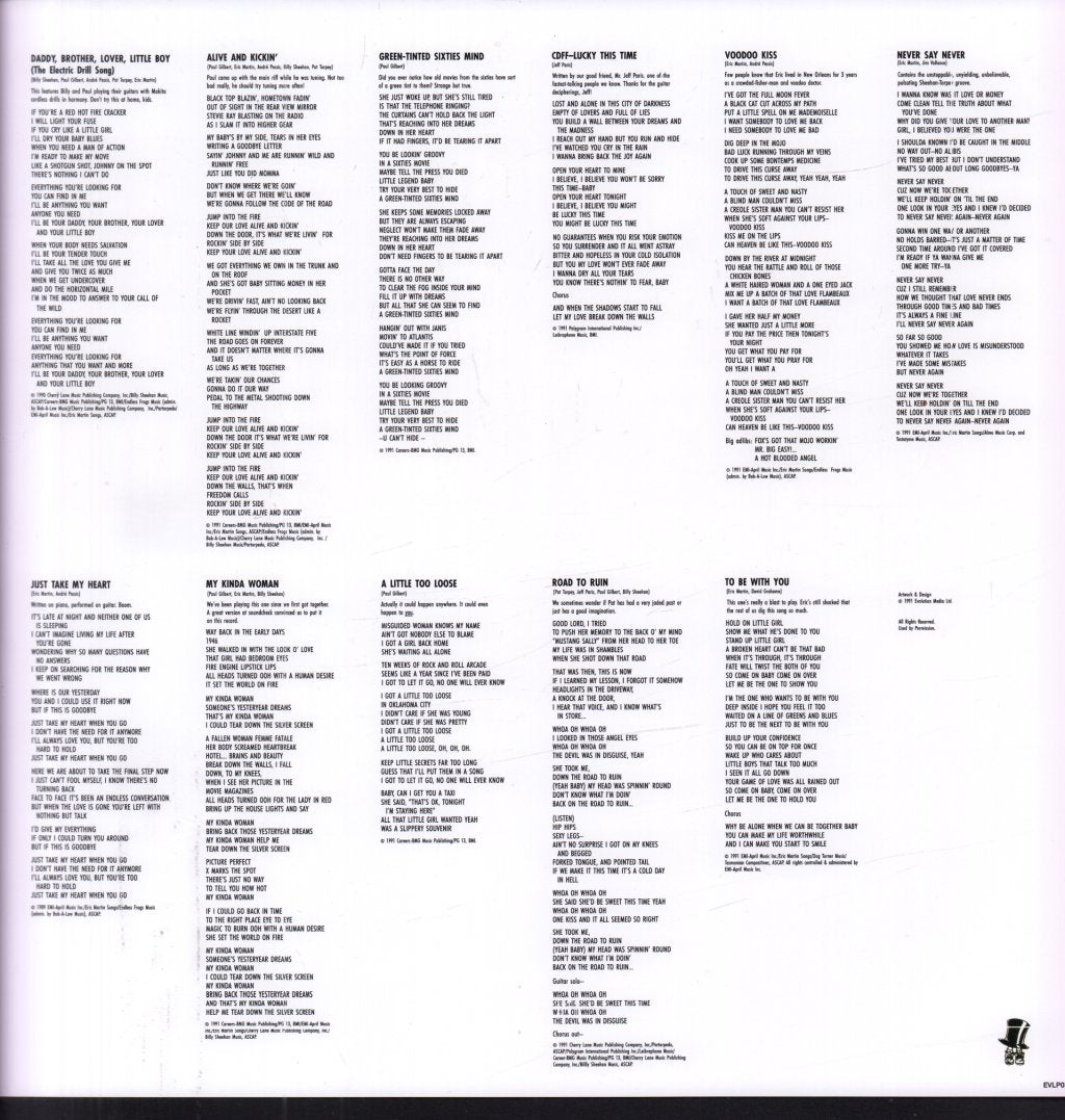 Mr. Big - Lean Into It - Lp